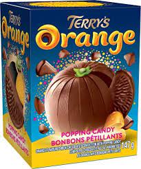 Mia Food Service TERRY'S CHOCOLATE ORANGE POPPING CANDY 147GR TERRY'S CHOCOLATE ORANGE POPPING CANDY 147GR