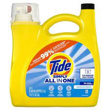 MIA Food Service TIDE SIMPLY ALL IN ONE REFRESHING BREEZE LIQUID LAUNDRY DETERGENT 3.4L TIDE SIMPLY ALL IN ONE REFRESHING BREEZE LIQUID LAUNDRY DETERGENT 3.4L