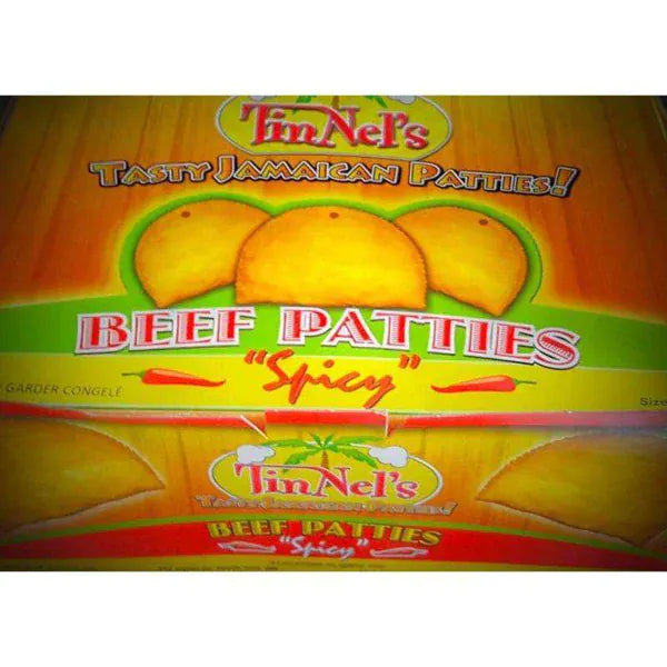 MIA Food Service TINNELS SPICY BEEF PATTIES 12X112GR TINNELS SPICY BEEF PATTIES 12X112GR