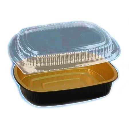 MIA Food Service TITAN 22OZ BLACK & GOLD OVEN SAFE CONTAINERS WITH LIDS 4X25EA TITAN 22OZ BLACK & GOLD OVEN SAFE CONTAINERS WITH LIDS 4X25EA