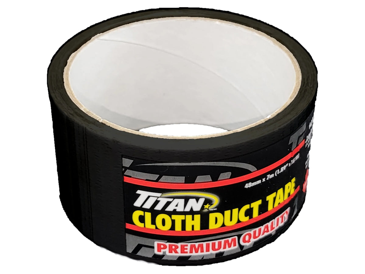 MIA Food Service TITAN PREMIUM BLACK DUCT TAPE 48MMX73 1EA TITAN PREMIUM BLACK DUCT TAPE 48MMX73 1EA