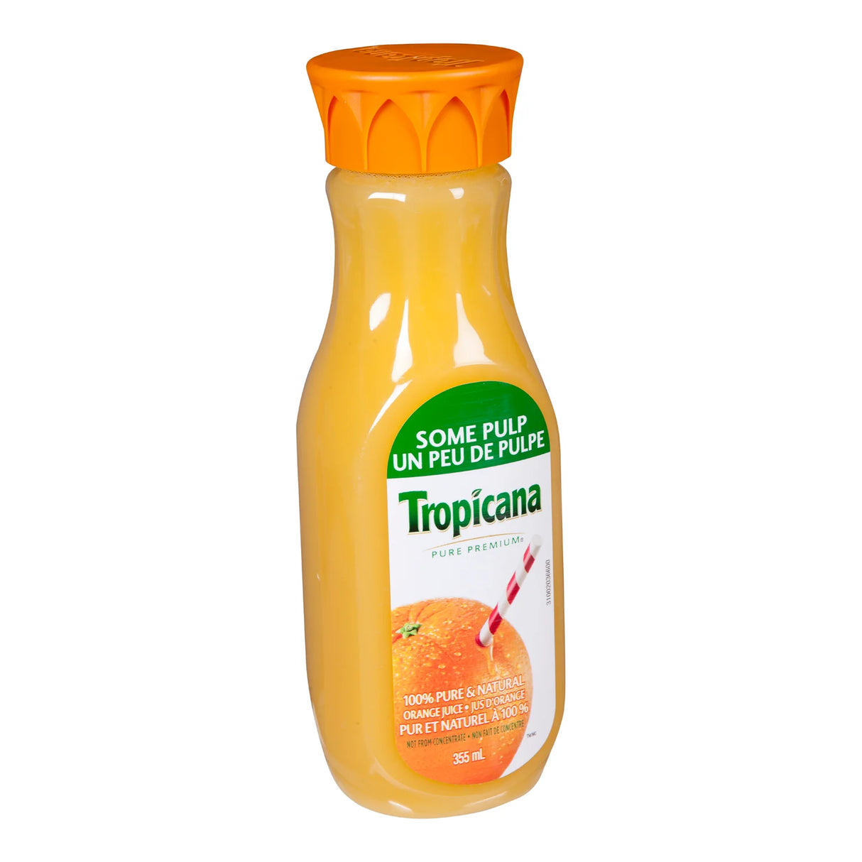 TROPICANA ORANGE JUICE SOME PULP 355ML