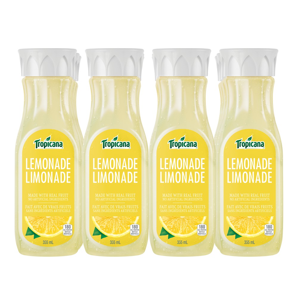 TROPICANA LEMONADE 12X355ML Mia Food Service