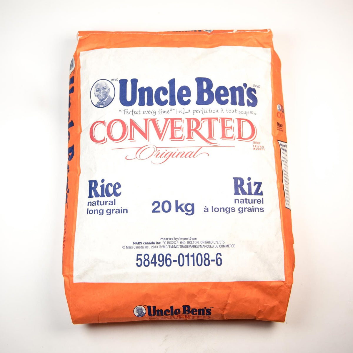 MIA Food Service UNCLE BENS CONVERTED RICE 20KG UNCLE BENS CONVERTED RICE 20KG