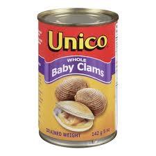 UNICO BABY CLAMS 24X142GR