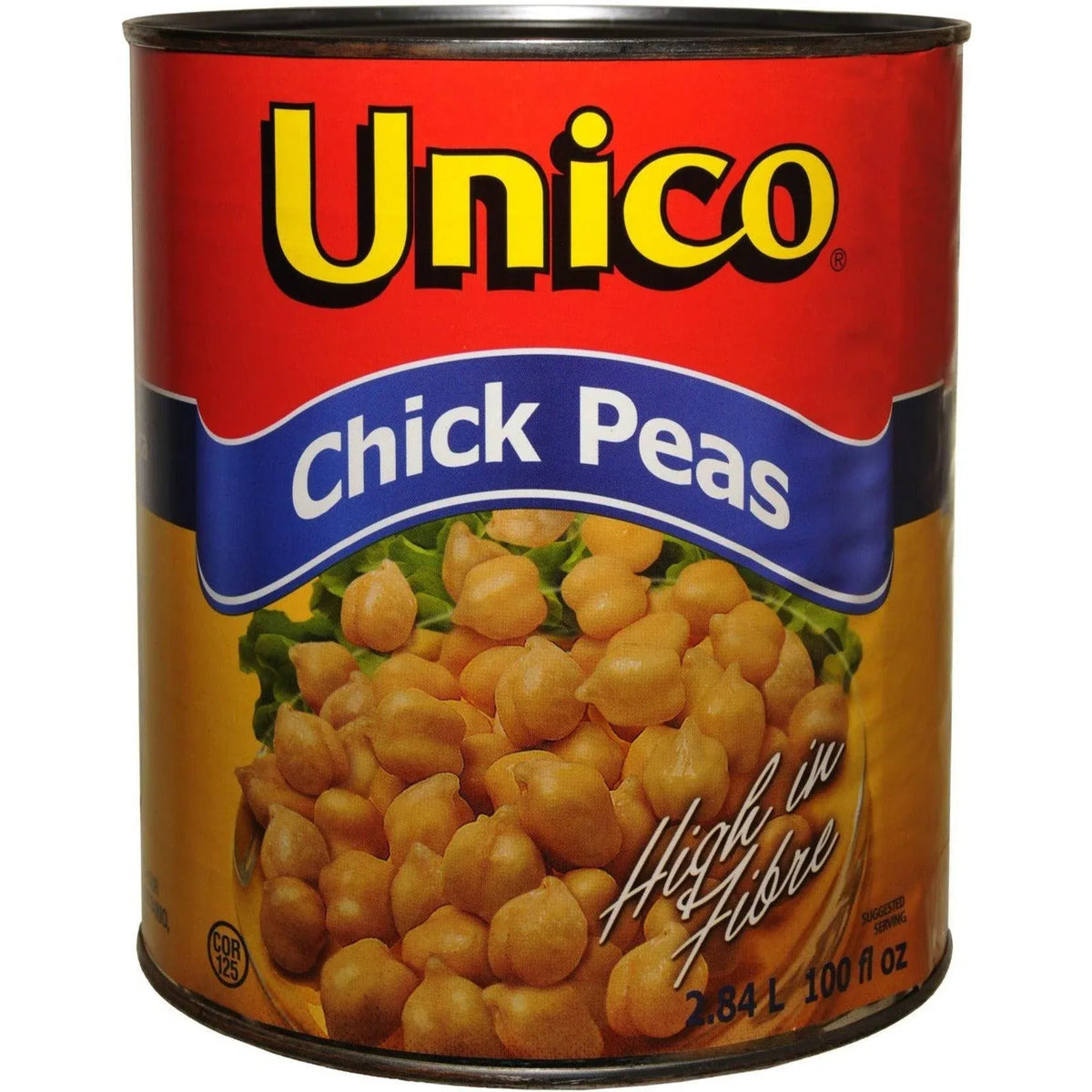 UNICO CHICK PEAS 6X100OZ