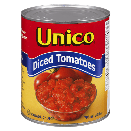 MIA Food Service UNICO DICED TOMATOES 796ML UNICO DICED TOMATOES 796ML