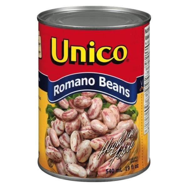MIA Food Service UNICO ROMANO BEANS 540ML UNICO ROMANO BEANS 540ML
