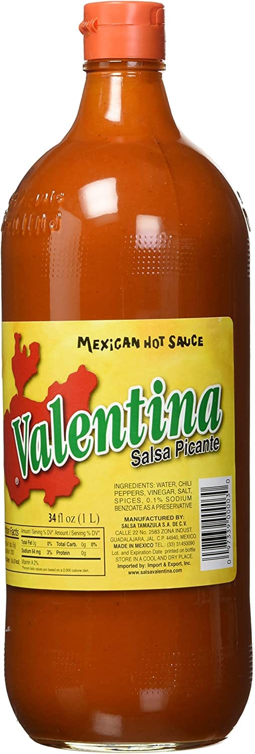 MIA Food Service VALENTINA MEXICAN HOT SAUCE 12X1L VALENTINA MEXICAN HOT SAUCE 12X1L