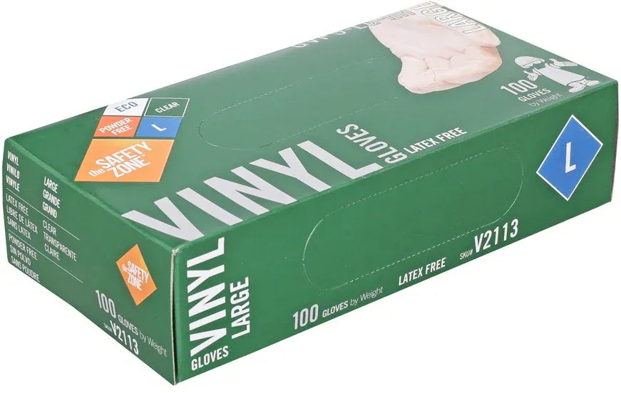 MIA Food Service VINYL GLOVES LARGE 100EA VINYL GLOVES LARGE 100EA