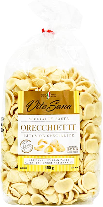 MIA Food Service VITA SANA ORECCHIETTE PASTA 450GR VITA SANA ORECCHIETTE PASTA 450GR