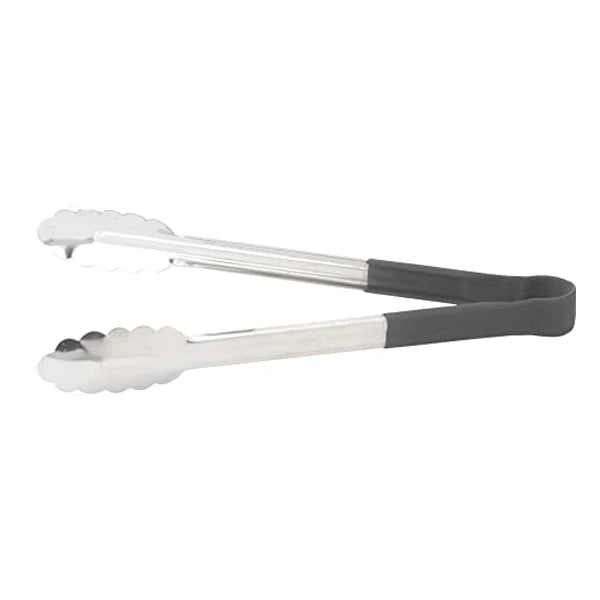 WINCO 9" TONG BLACK HANDLE 1EA
