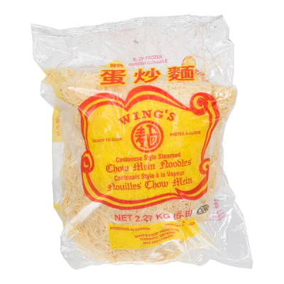 WINGS CANTONESE STEAMED CHOW MEIN NOODLES 5LB
