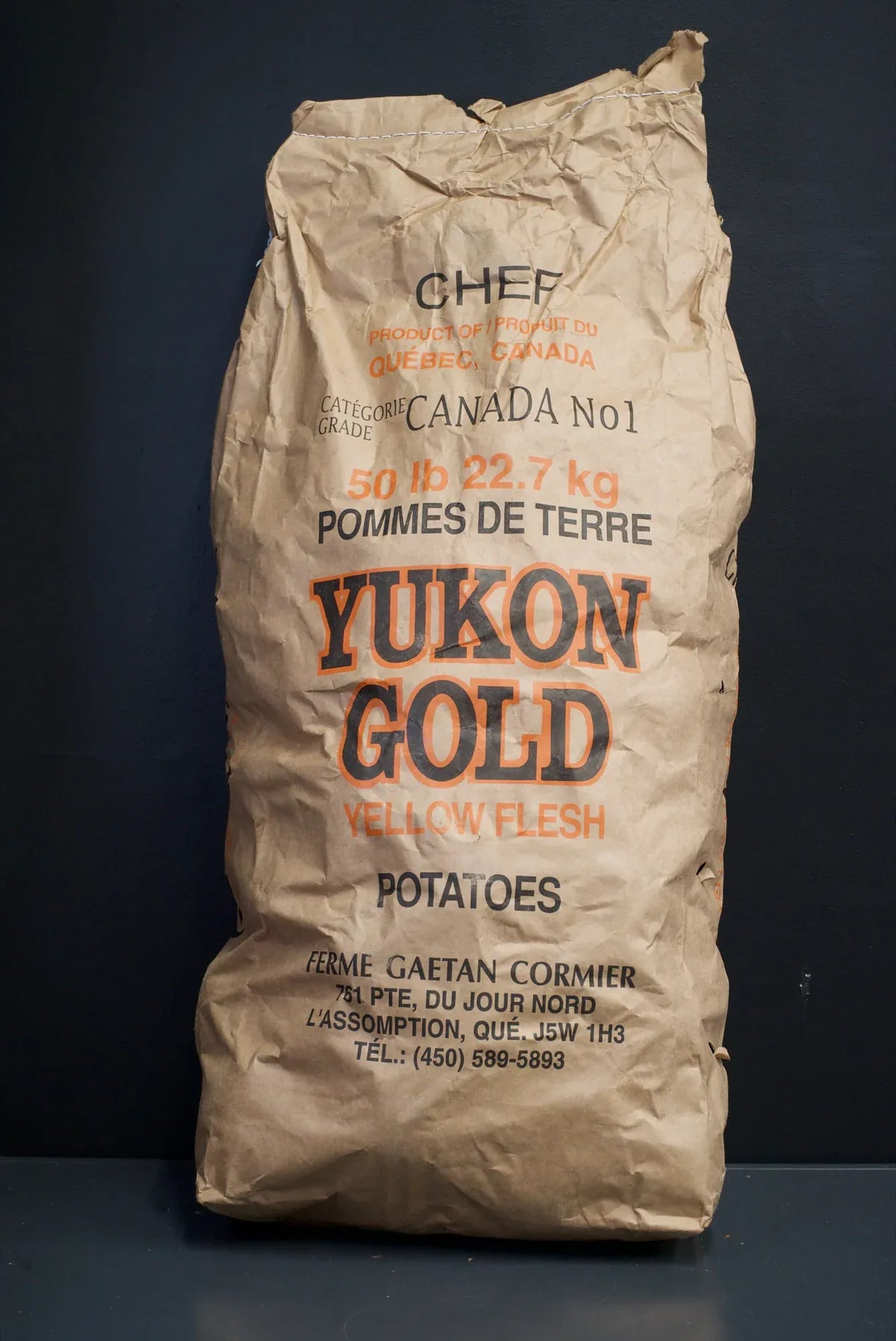 MIA Food Service YUKON GOLD POTATOES 50LB YUKON GOLD POTATOES 50LB