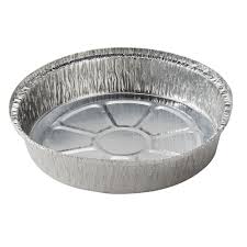 9" ROUND ALUMINUM CONTAINERS 500EA