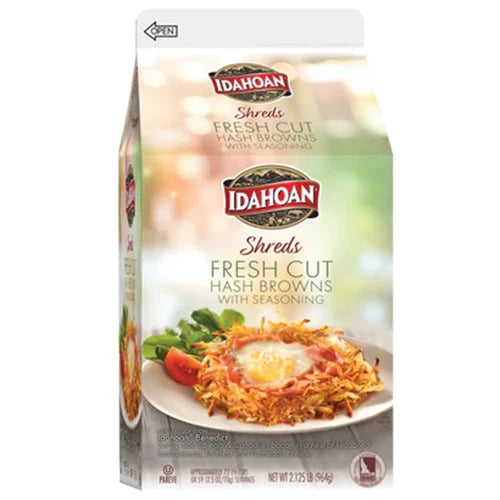 IDAHOAN SHREDDED HASHBROWNS FRESH CUT 964GR