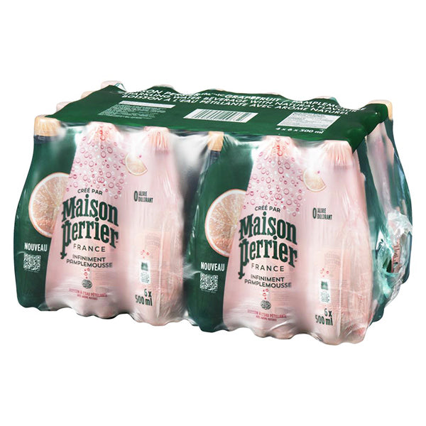 MAISON PERRIER PINK GRAPEFRUIT PET 24x500ML