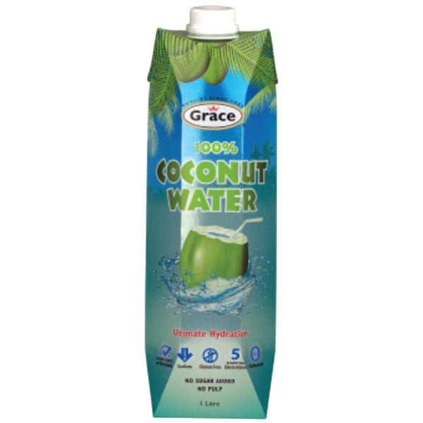 GRACE COCONUT WATER NO SUGAR 1LT