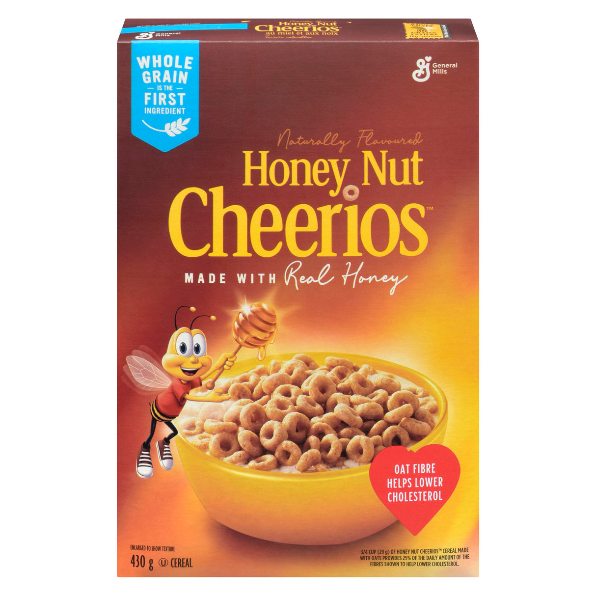GENERAL MILLS HONEY NUT CHEERIOS 430GR