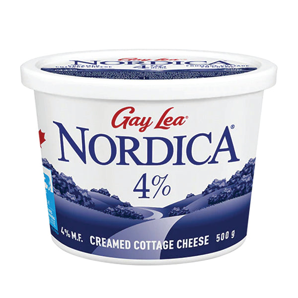 GAY LEA NORDICA COTTAGE CHEESE 4% 500GR