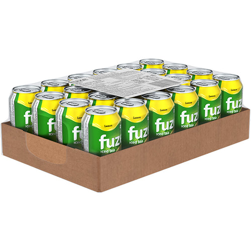 FUZE ICED TEA CANS 24X341ML
