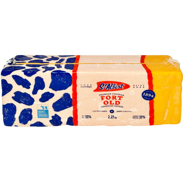 ST ALBERT OLD COLOURED CHEDDAR 2.27KG