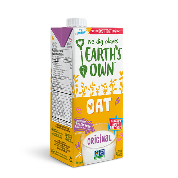 EARTH'S OWN OAT ORIGINAL 946ML