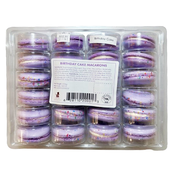 AG MACARONS BIRTHDAY CAKE 24EA