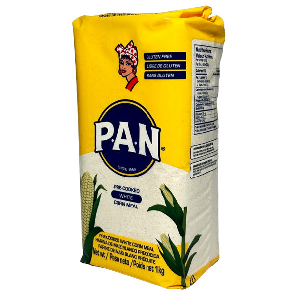 PAN WHITE CORN FLOUR 1KG
