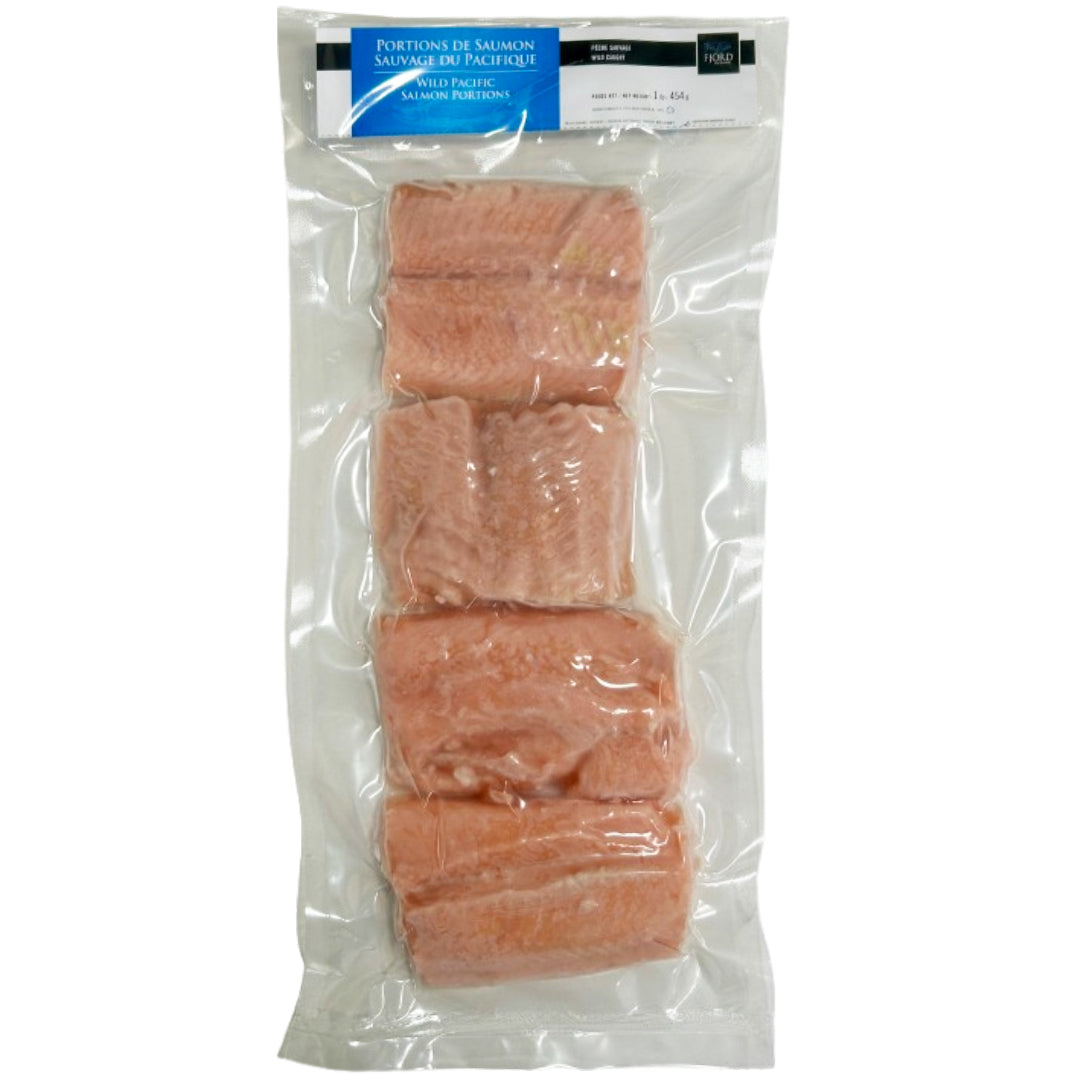 OCEANIC FISHERIES PACIFIC SALMON LOINS 4OZ 1LB