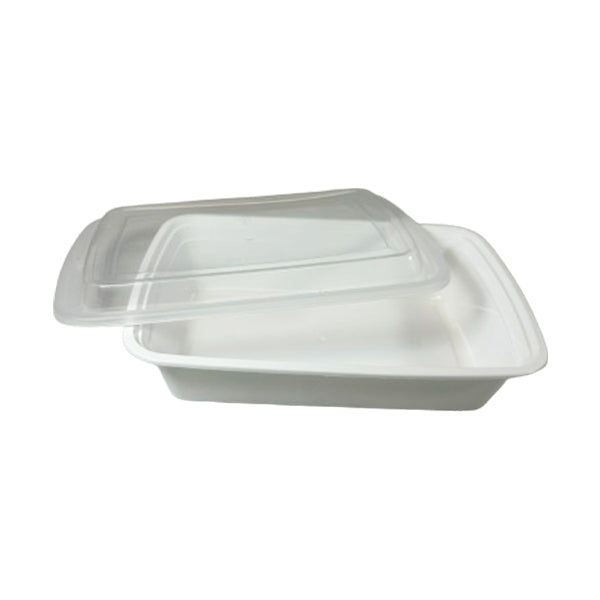 E2E FOODPACK RECTANGULAR FOOD CONTAINER 38OZ 150EA