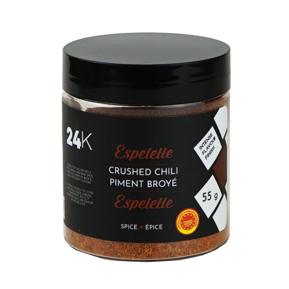 24K ESPELETTE CRUSHED CHILI PEPPER 55GR