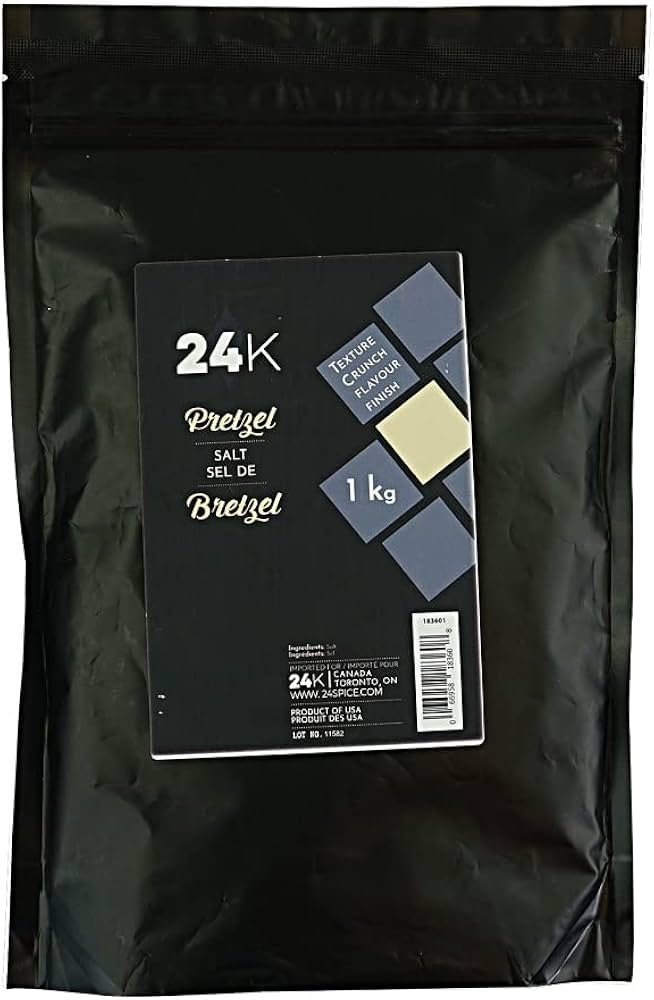 24K PRETZEL SALT 1KG