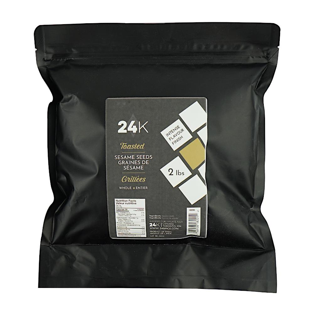 24K TOASTED SESAME SEEDS 2LB