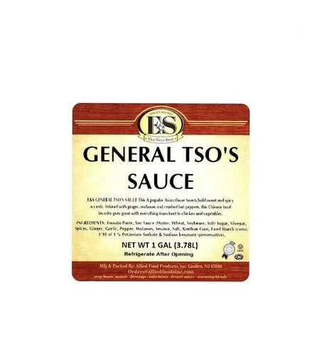 E&S GENERAL TSOS SAUCE 3.78L