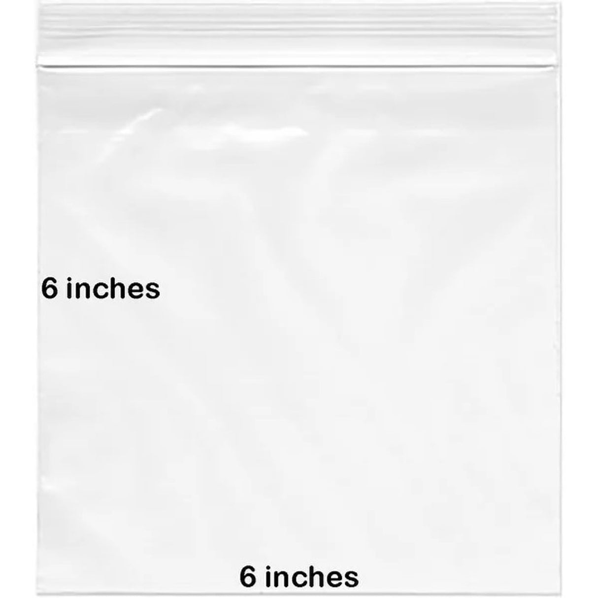 6X6 ZIPLOCK BAGS 1000EA