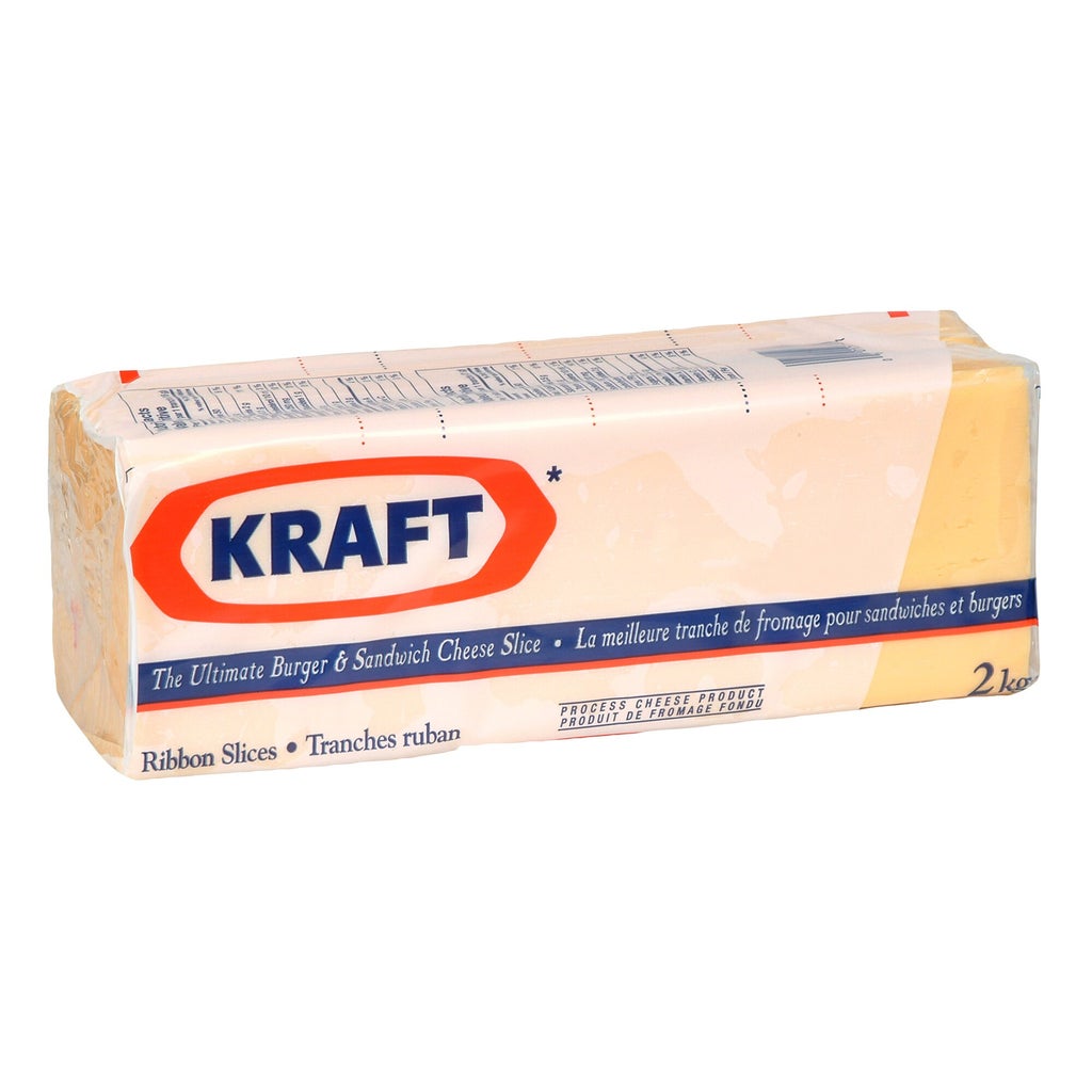 KRAFT RIBBON SLICE YELLOW 2KG