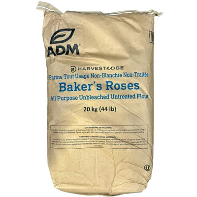 ADM BAKERS ROSES FLOUR UNBLEACHED 20KG