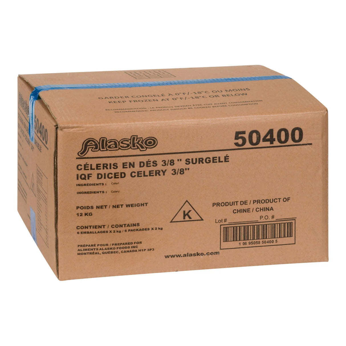 ALASKO DICED CELERY 6X2KG