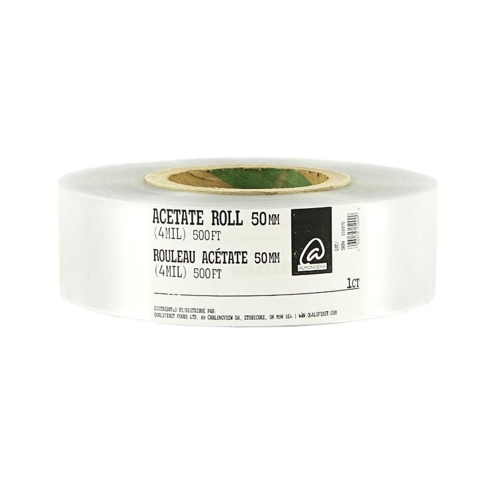 ALMONDENA 50MM 4MIL ACETATE CAKE COLLAR ROLL 500FT