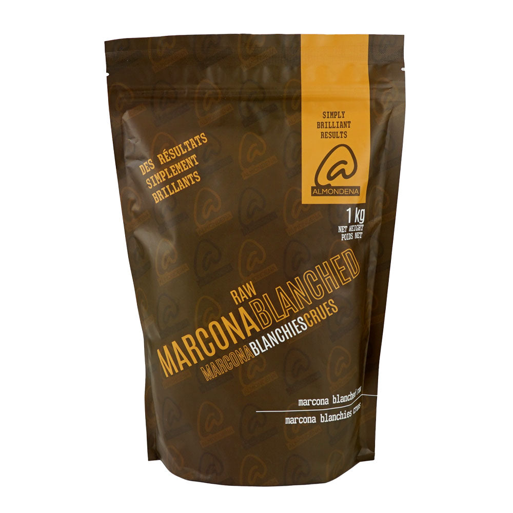 ALMONDENA BLANCHED RAW MARCONA 1KG