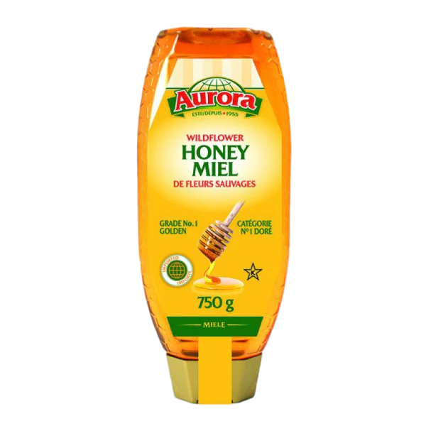 AURORA SQUEEZE HONEY 12X750GR