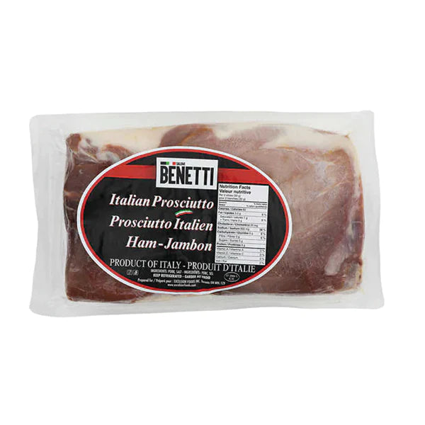 BENETTI BONELESS ITALIAN PROSCIUTTO BLOCK PER KG