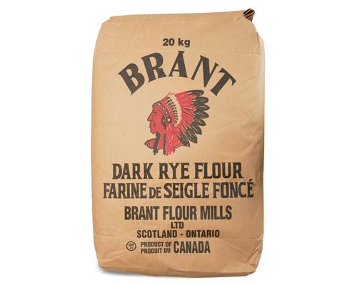 BRANT DARK RYE FLOUR 20KG