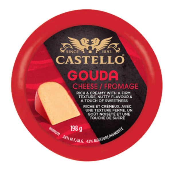 CASTELLO GOUDA CHEESE 198GR