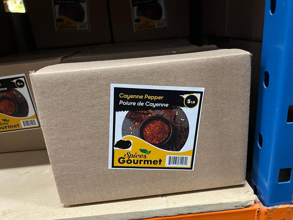 SPICES GOURMET CAYENNE PEPPER 5LB