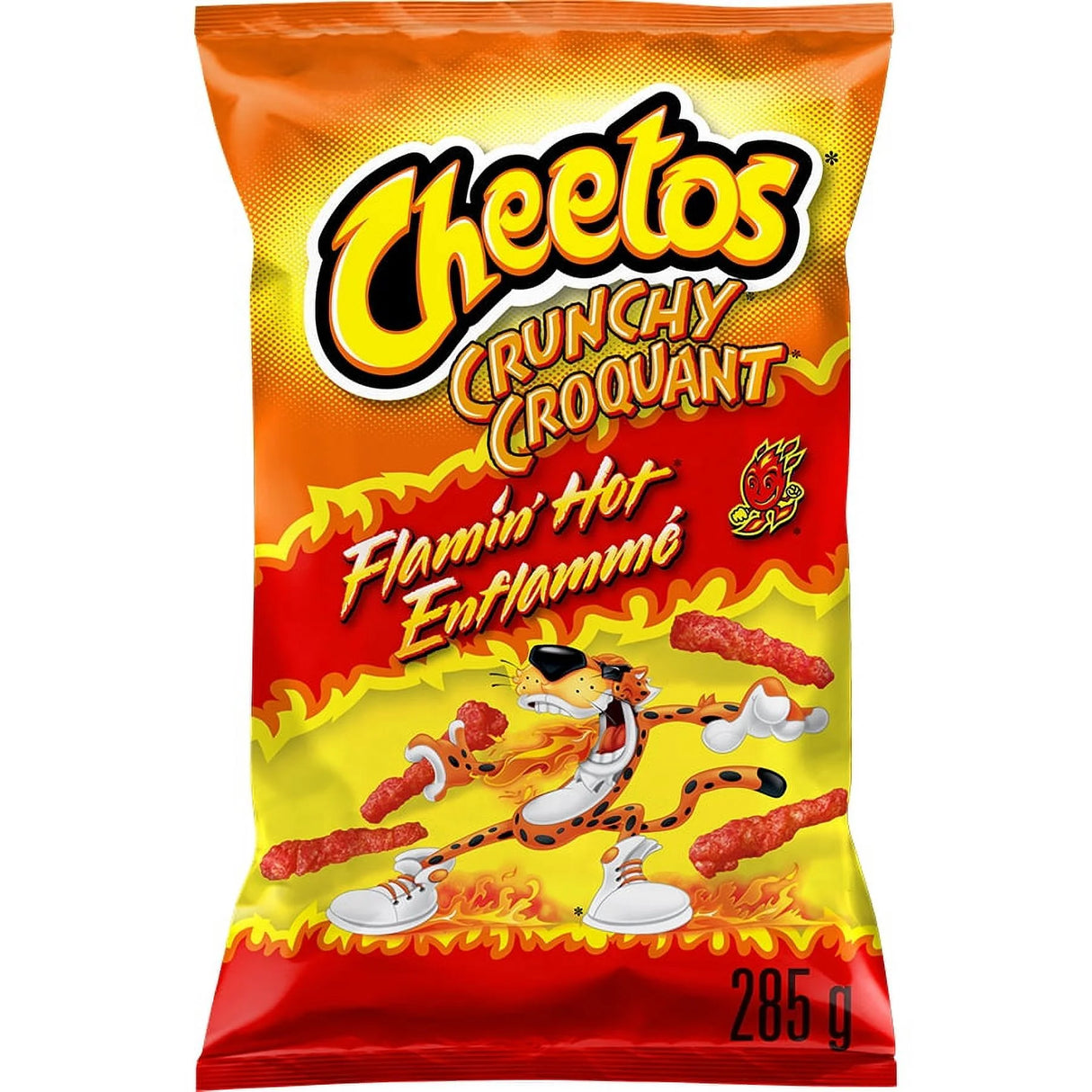 CHEETOS CRUNCHY FLAMING HOT 285GR