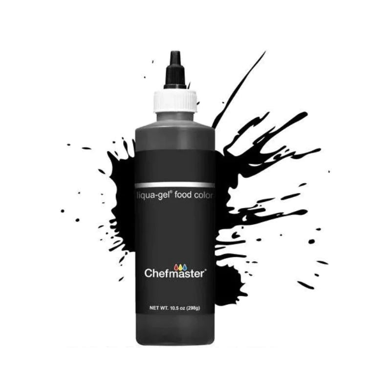 CHEFMASTER COAL BLACK GEL FOOD COLOUR 10.5OZ