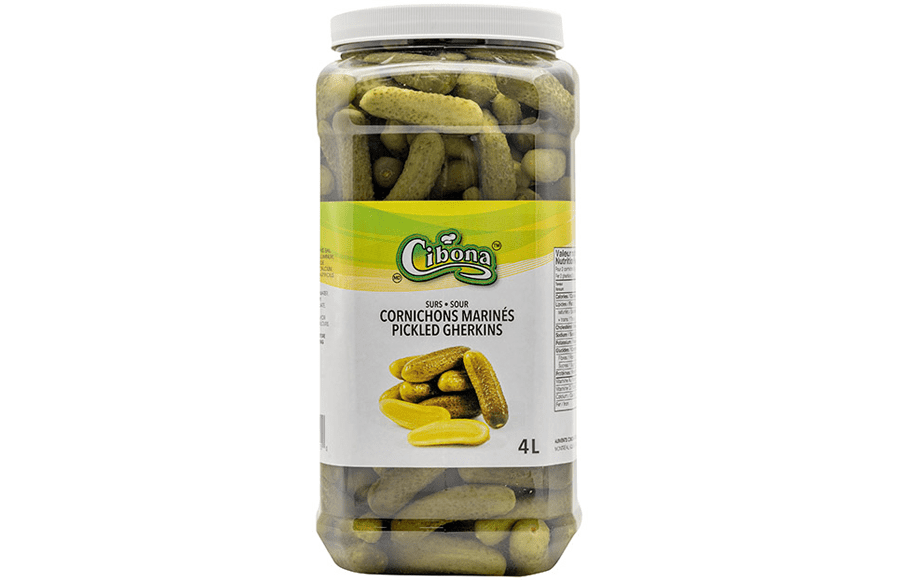 CIBONA SOUR GHERKINS 4L