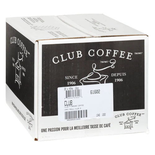 CLUB A COFFEE 16oz 20x454GR